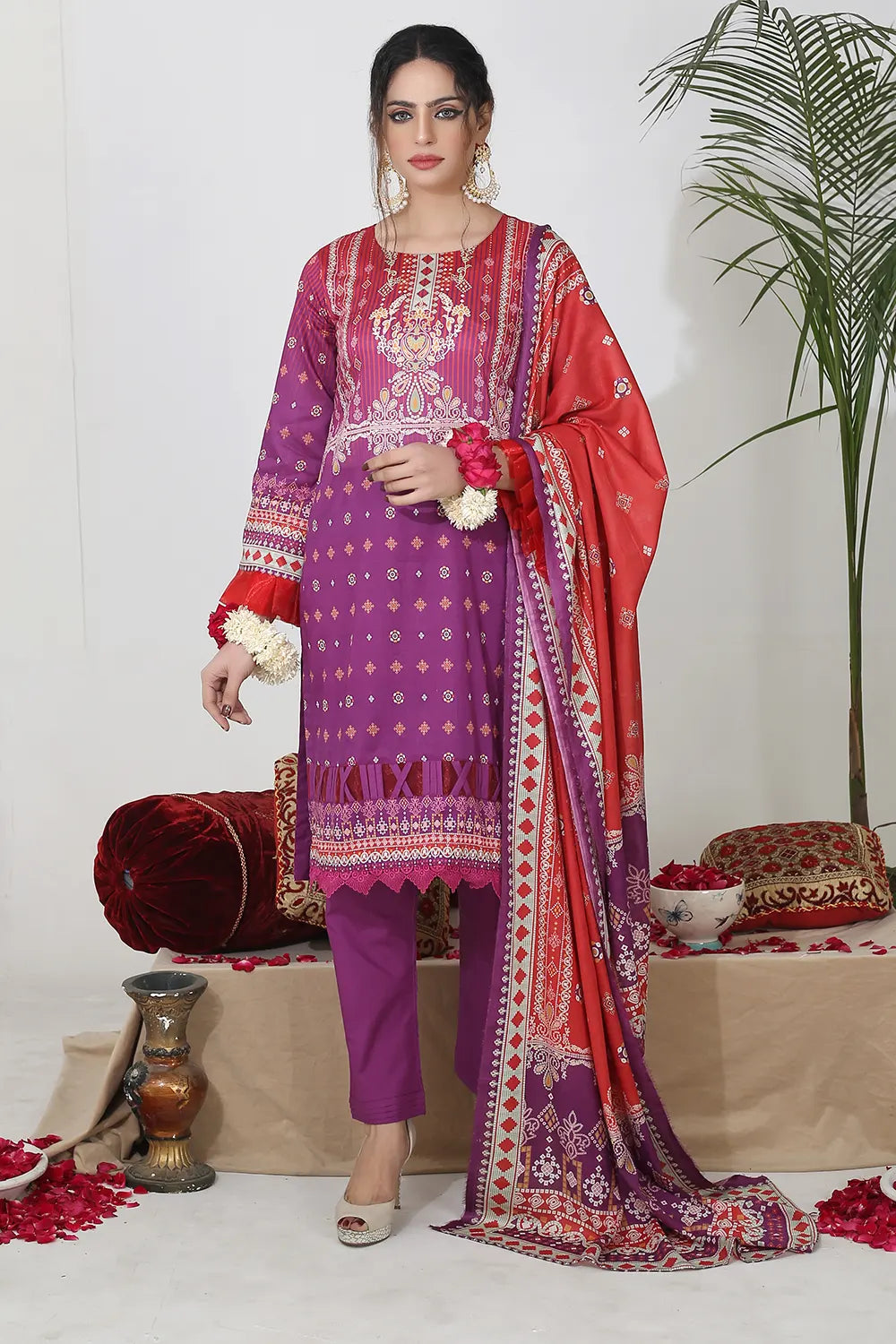 Farmaiesh Unstitched Lawn PR-S-1239