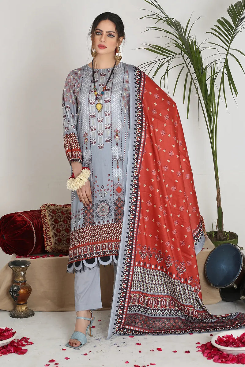 Farmaiesh Unstitched Lawn PR-S-1240