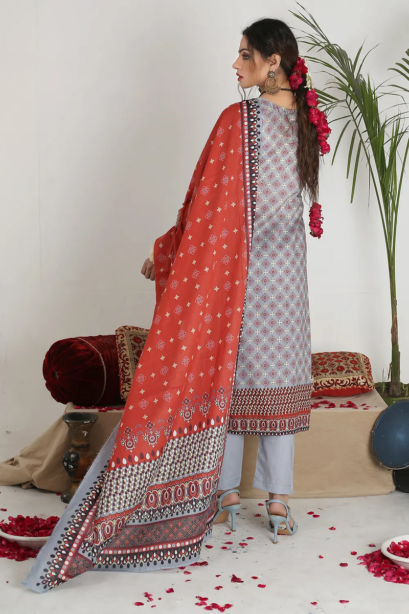 Farmaiesh Unstitched Lawn PR-S-1240