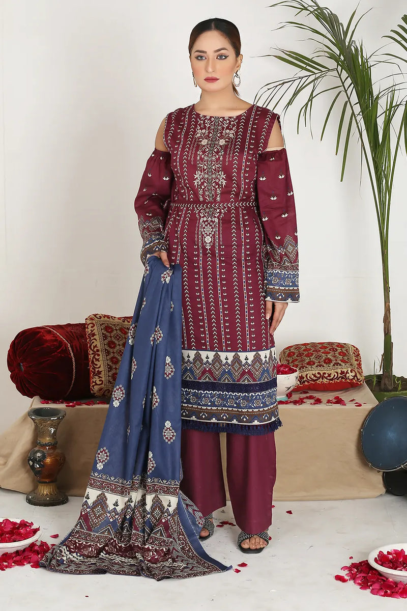 Farmaiesh Unstitched Lawn PR-S-1243