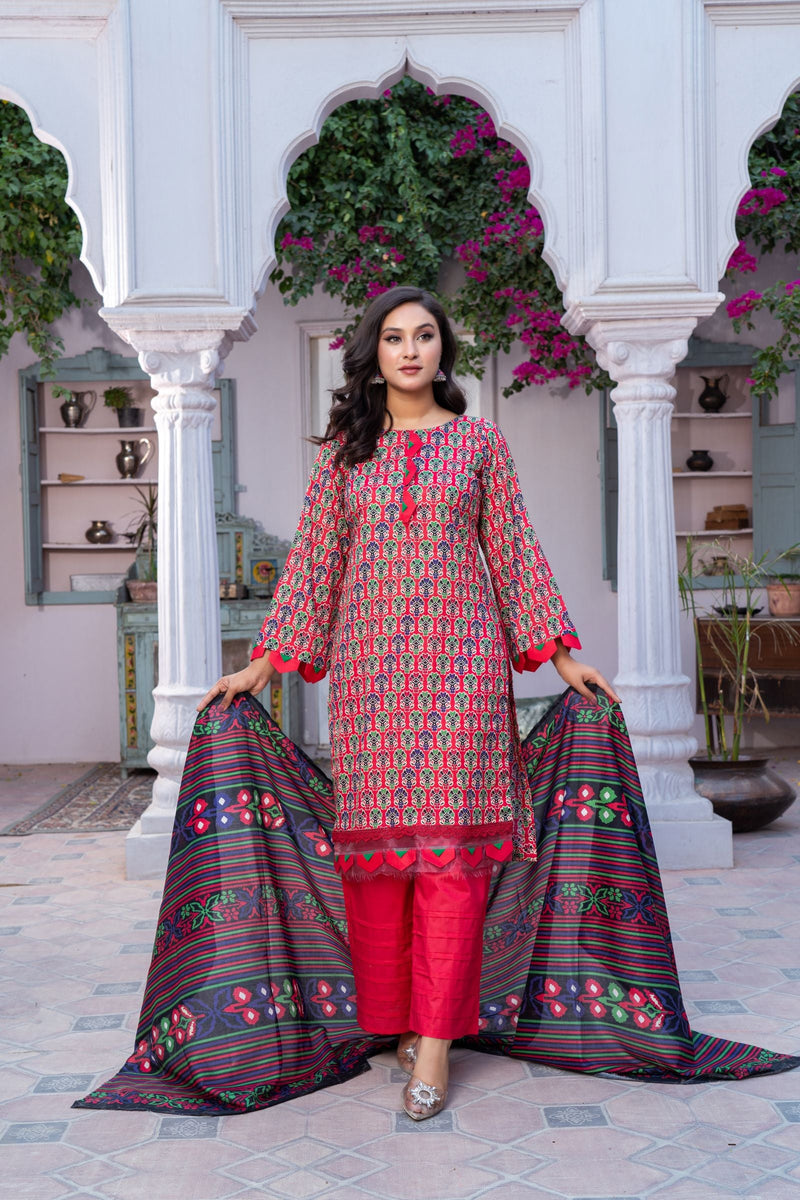 Shafaq Digital Printed Lawn PR-2716