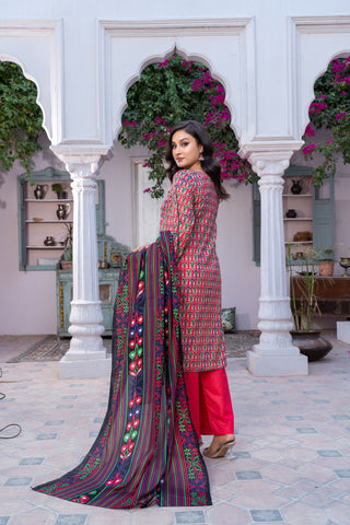 Shafaq Digital Printed Lawn PR-2716 image