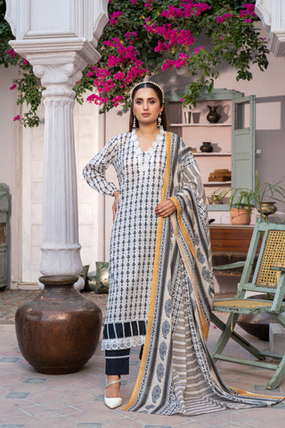 Shafaq Digital Printed Lawn PR-2717 image