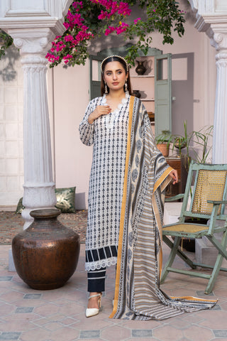 Shafaq Digital Printed Lawn PR-2717 image