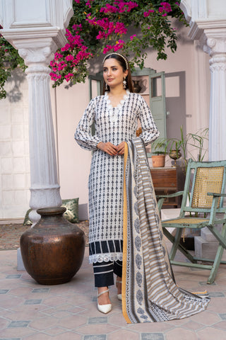 Shafaq Digital Printed Lawn PR-2717 image