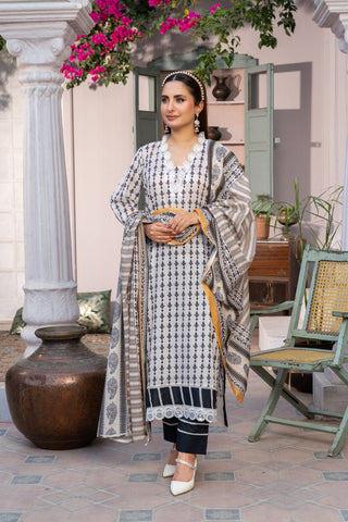 Shafaq Digital Printed Lawn PR-2717 image