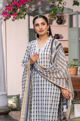 Shafaq Digital Printed Lawn PR-2717 image