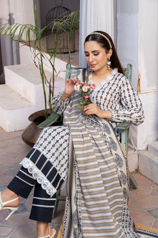 Shafaq Digital Printed Lawn PR-2717 image