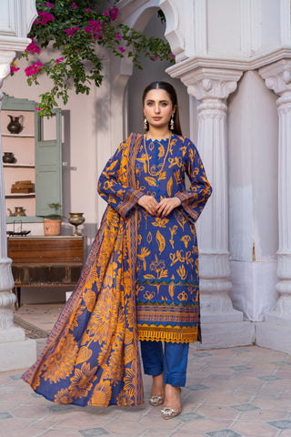 Shafaq Digital Printed Lawn PR-2718 image