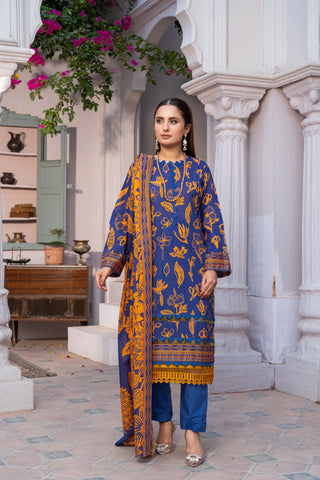 Shafaq Digital Printed Lawn PR-2718 image