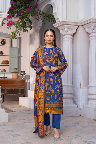 Shafaq Digital Printed Lawn PR-2718 image