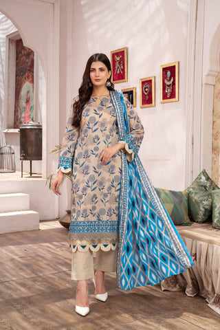 Shafaq Digital Printed Lawn PR-2719 image