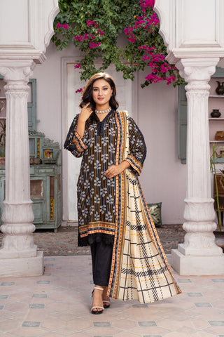 Shafaq Digital Printed Lawn PR-2720 image