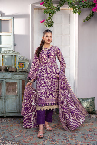 Shafaq Digital Printed Lawn PR-2721 image