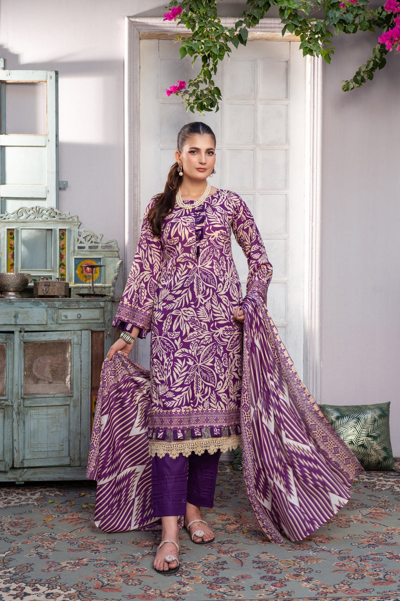 Shafaq Digital Printed Lawn PR-2721