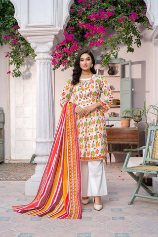 Shafaq Digital Printed Lawn PR-2722 image