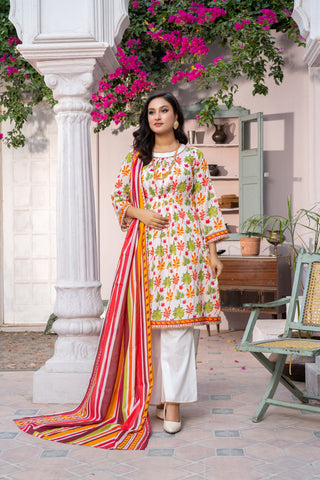 Shafaq Digital Printed Lawn PR-2722 image