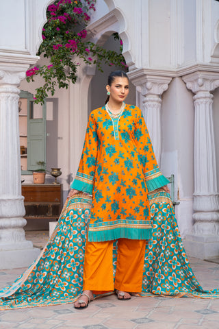 Shafaq Digital Printed Lawn PR-2725 image