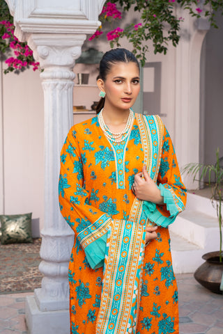 Shafaq Digital Printed Lawn PR-2725 image