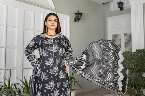 DESIRE Digital Printed Lawn 3pcs PR-2726 image