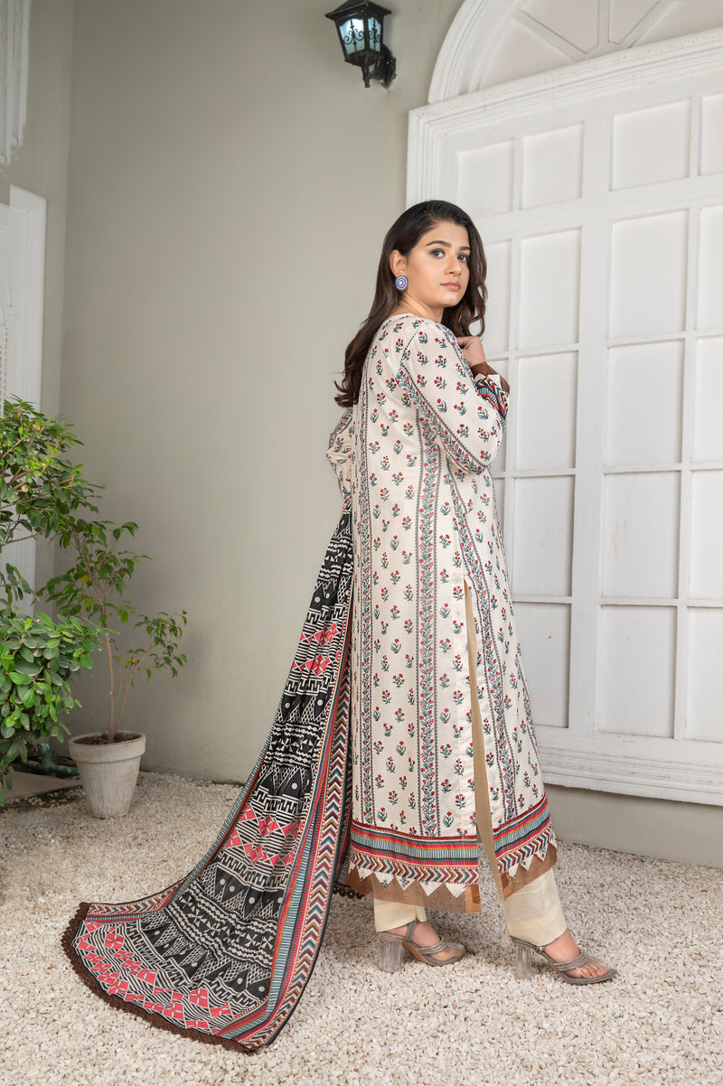 DESIRE Digital Printed Lawn 3pcs PR-2728