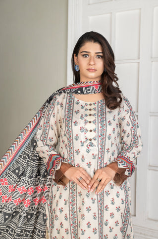 DESIRE Digital Printed Lawn 3pcs PR-2728 image