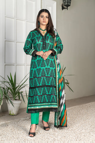 DESIRE Digital Printed Lawn 3pcs PR-2729 image