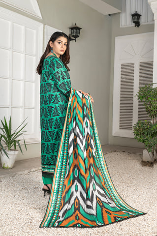 DESIRE Digital Printed Lawn 3pcs PR-2729 image