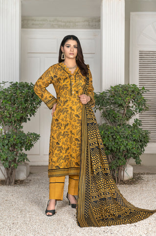 DESIRE Digital Printed Lawn 3pcs PR-2731 image