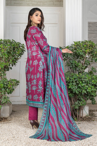 DESIRE Digital Printed Lawn 3pcs PR-2733 image